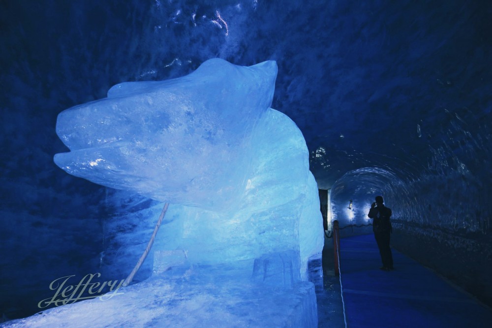 法國紀行｜蒙特維夢幻藍洞。 走進萬年冰河
