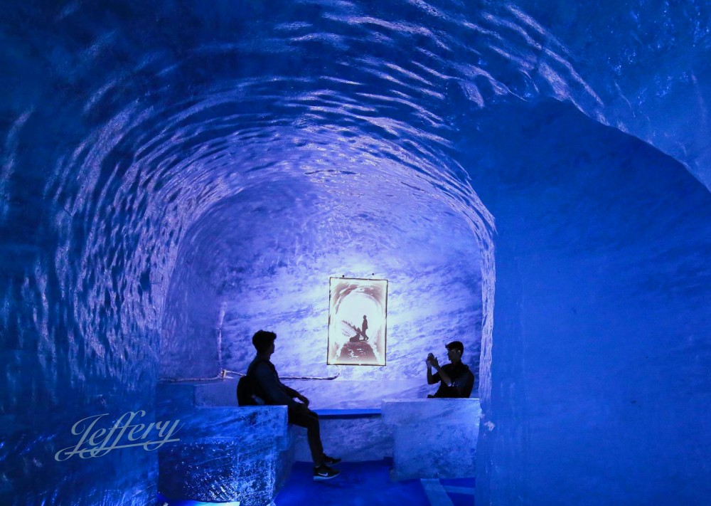 法國紀行｜蒙特維夢幻藍洞。 走進萬年冰河