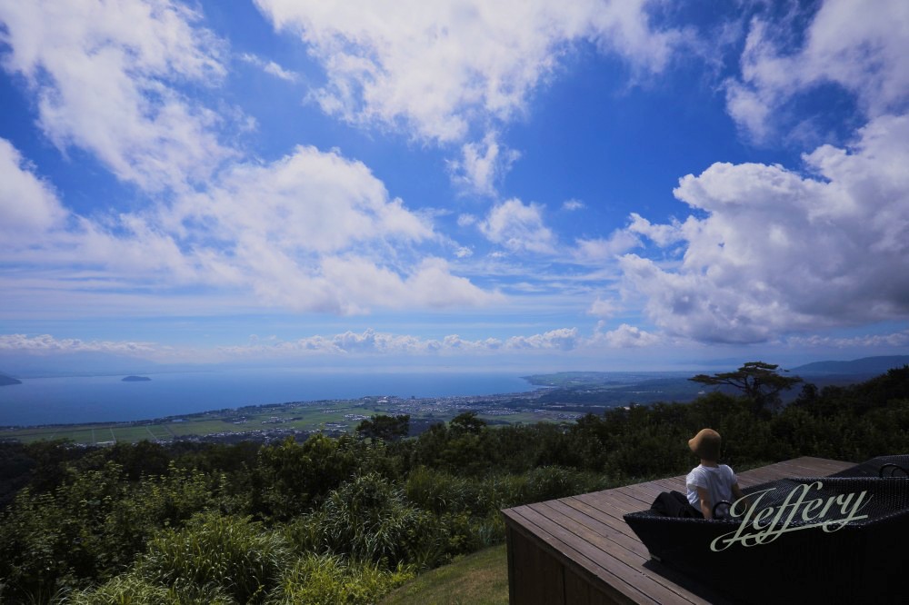 滋賀｜箱館山。 俯望無限透明的藍